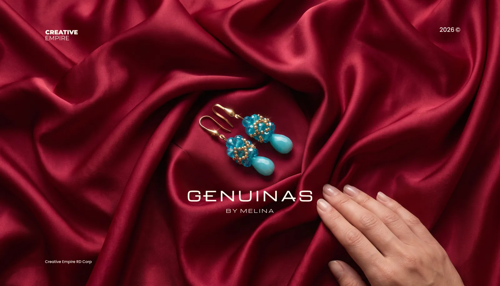 Genuinas by Melina: aplicación de la identidad 1