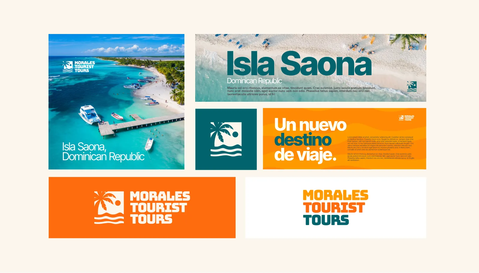 Morales Tourist Tours: aplicación de la identidad 1