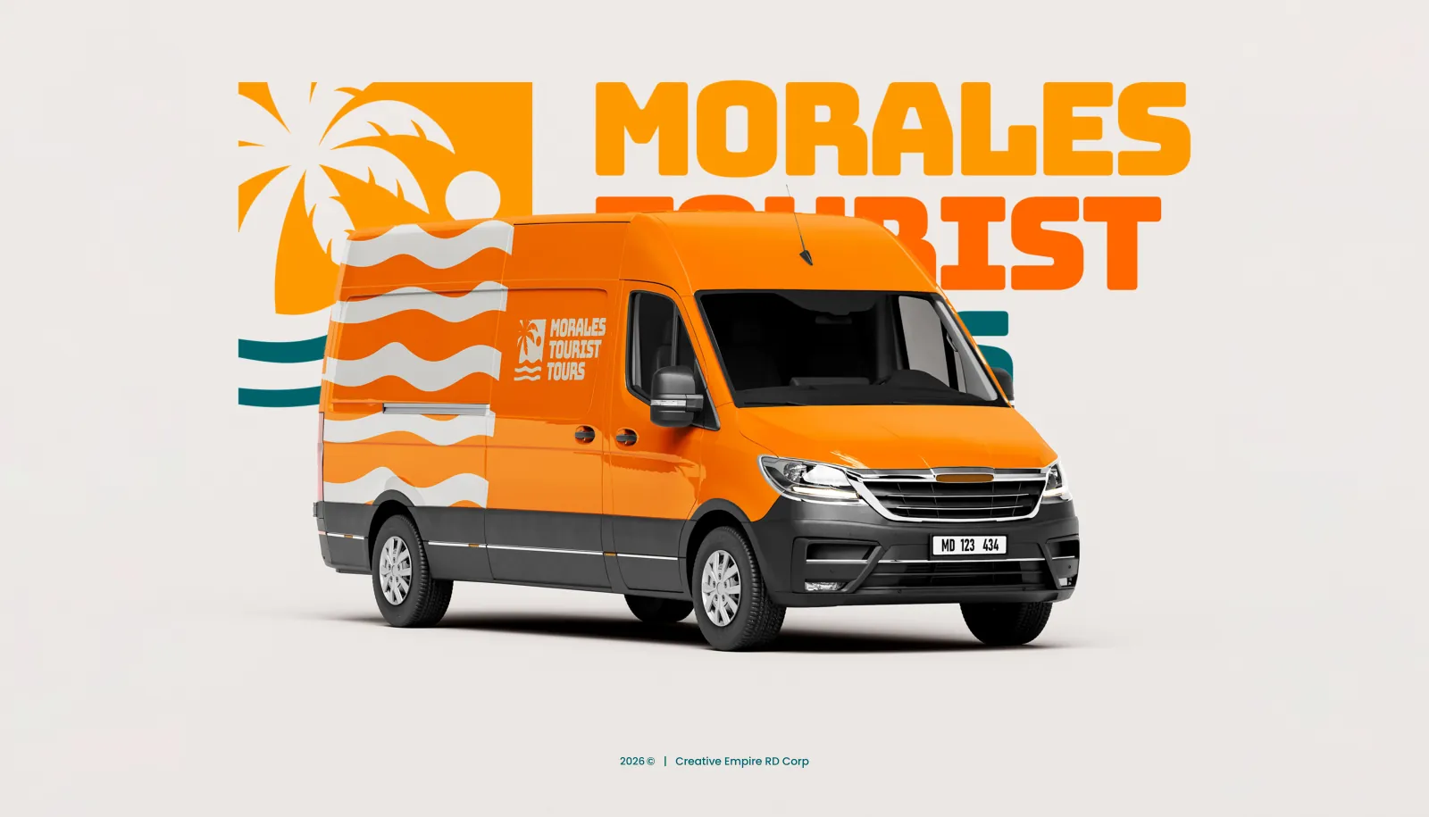 Morales Tourist Tours: aplicación de la identidad 4