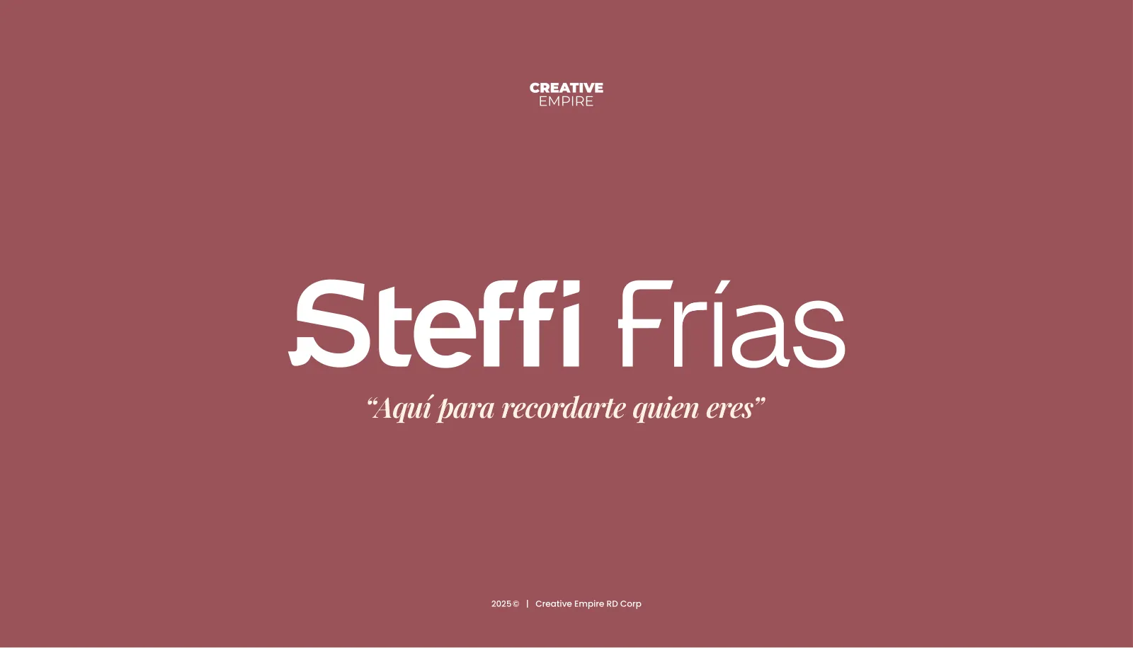 Logotipo de Steffi Frías